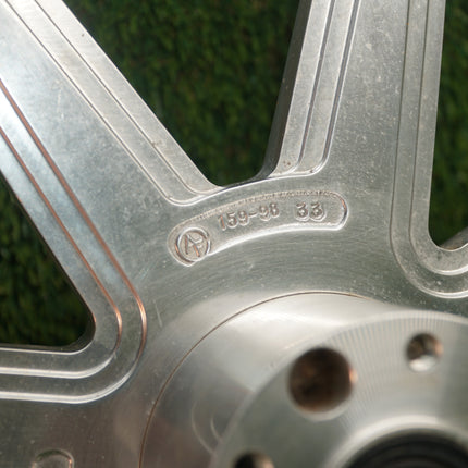 Rick’s 21x2.15 Front & 16x4.5 Rear 8-Spoke Wheel Set – Needs Polish