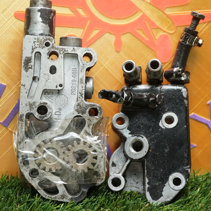 Harley Shovelhead Early Evolution Oil Pump Assembly 26219-68B Takeoff Kit