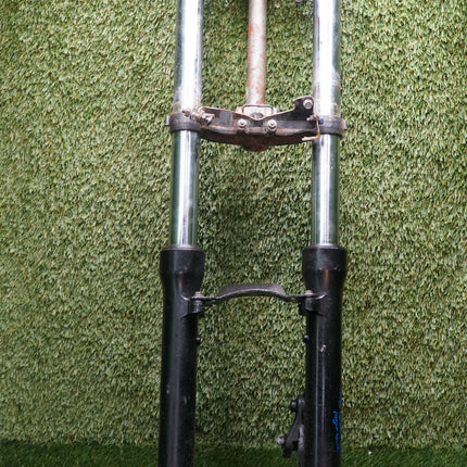 84–86 Honda CB700SC Nighthawk Front Forks & Triple Tree – Good
