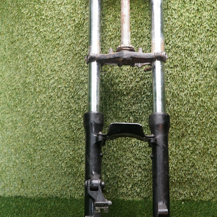 84–86 Honda CB700SC Nighthawk Front Forks & Triple Tree – Good