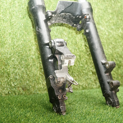 84–86 Honda CB700SC Nighthawk Front Forks & Triple Tree – Good