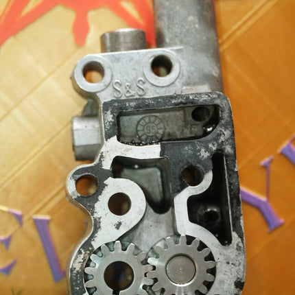 Harley Shovelhead S&S Cycle Billet Oil Pump Kit Used Takeoff New Gaskets
