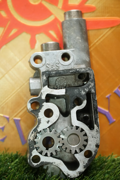 Harley Shovelhead S&S Cycle Billet Oil Pump Kit Used Takeoff New Gaskets photo 5