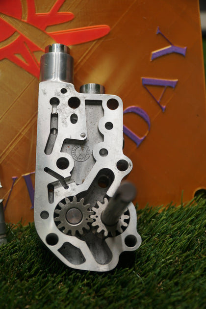 Harley Evolution Big Twin Custom Chrome CCI Oil Pump 26219-92 26238-92 Takeoff photo 3