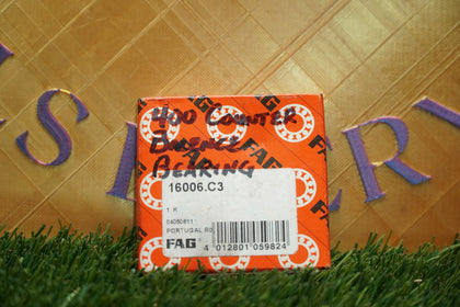 FAG 16006 C3 DEEP GROOVE BALL BEARING, OPEN, NO SEALS 30x55x9mm photo 2
