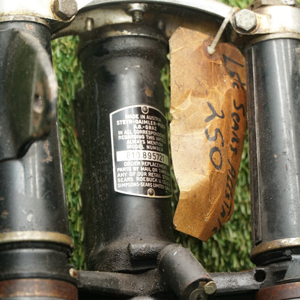 1967–69 Puch Sears Allstate SR250 Twingle Front Forks & Triple Trees – Complete