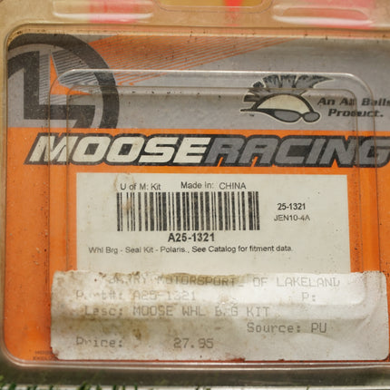 Moose All Balls Rear Wheel Bearing Kit Polaris Big Boss 250 300 400 500 NOS