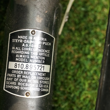 1967–69 Puch Sears Allstate SR250 Twingle Front Forks & Triple Trees – Complete