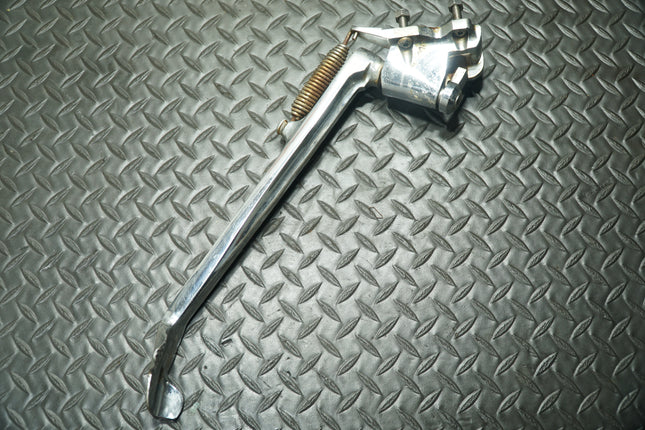 1981 Harley Shovelhead FLH Electra Glide OEM Jiffy Side Stand – Chrome, Needs Rechrome
