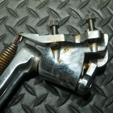 1981 Harley Shovelhead FLH Electra Glide OEM Jiffy Side Stand – Chrome, Needs Rechrome