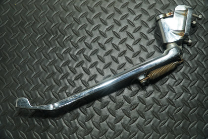1981 Harley Shovelhead FLH Electra Glide OEM Jiffy Side Stand – Chrome, Needs Rechrome photo 5