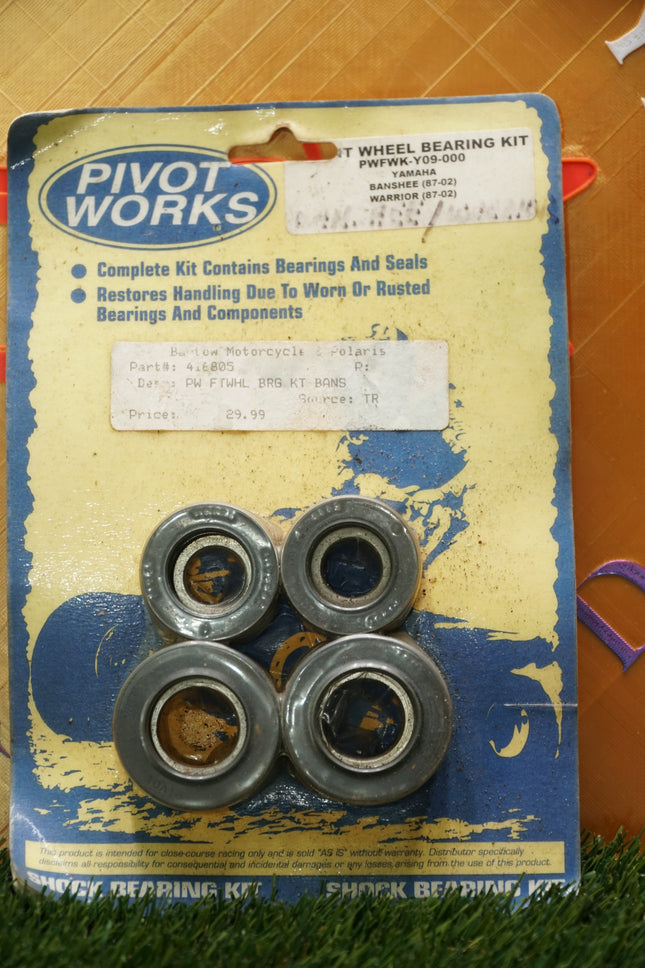 Pivot Works Front Wheel Bearing Kit Yamaha Big Bear Timberwolf 250 NOS