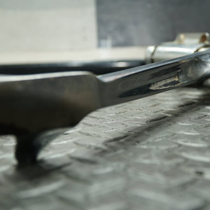 1981 Harley Shovelhead FLH Electra Glide OEM Jiffy Side Stand – Chrome, Needs Rechrome