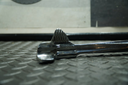 1981 Harley Shovelhead FLH Electra Glide OEM Jiffy Side Stand – Chrome, Needs Rechrome photo 7