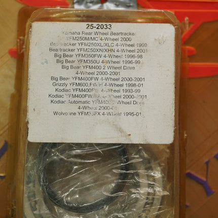 Moose All Balls Rear Differential Bearing Kit Yamaha Grizzly Big Bear NOS
