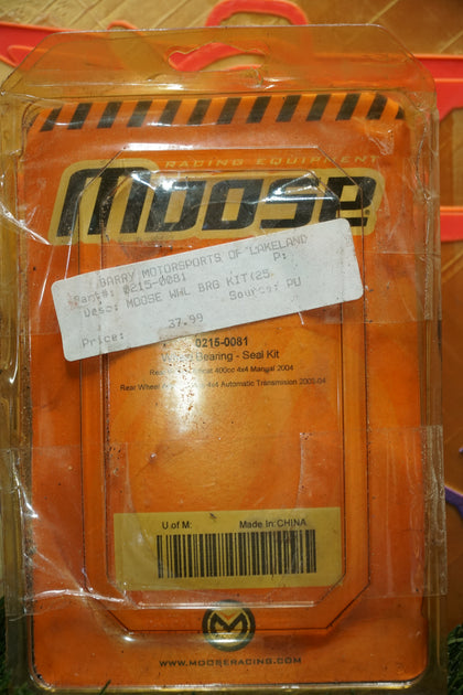 Moose All Balls Rear Wheel Bearing Kit Arctic Cat 400 500 375 New NOS 0215-0081 photo 2
