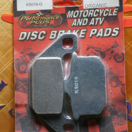 Kawasaki Vulcan 1500 Front Brake Pads Performance Plus K5019-O 1987-1999 NOS