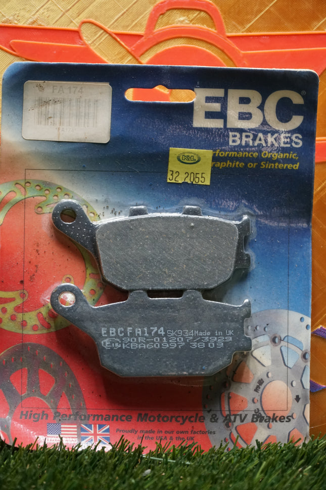 EBC FA174 Brake Pads for Honda TRX300EX TRX400EX Suzuki LTZ400 NOS