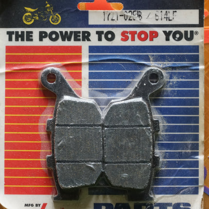 SBS 614LF Ceramic Rear Brake Pads Parts Unlimited 1721-0258 Honda Kawasaki