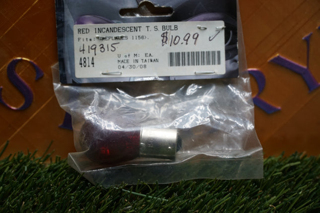 Kuryakyn 4814 Red Incandescent 1156 Turn Signal Bulb 419315 Harley Custom