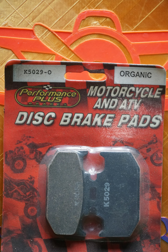 Performance Plus K5029-O Organic Brake Pads Kawasaki Ninja Ninja 500 EX500