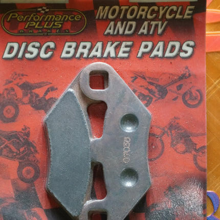 Performance Plus 07036-S Sintered Front Rear Brake Pads Polaris Sportsman RZR