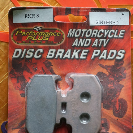 Performance Plus K5029-S Sintered Rear Brake Pads Kawasaki Ninja 250 500 EX500