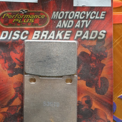 Performance Plus S3019-S Sintered Brake Pads Suzuki GSX-R600 GSX-R750 SV650