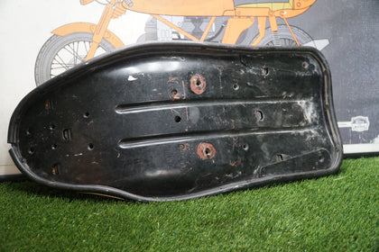 Harley Ironhead Sportster XL XLH XLCH White SCAT Buddy Seat OEM photo 7