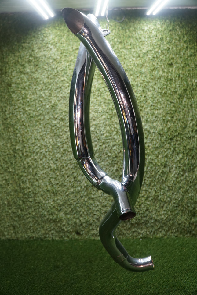 Jesse James West Coast Choppers Hell Bent Exhaust Harley Big Twin – Rare Discontinued Style