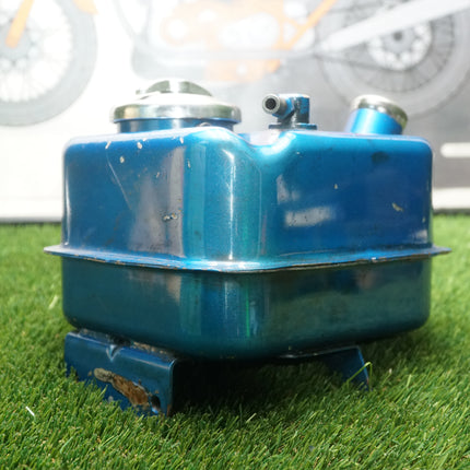 Harley Shovelhead Panhead FL FLH OEM Horseshoe Blue Oil Tank 62504-65