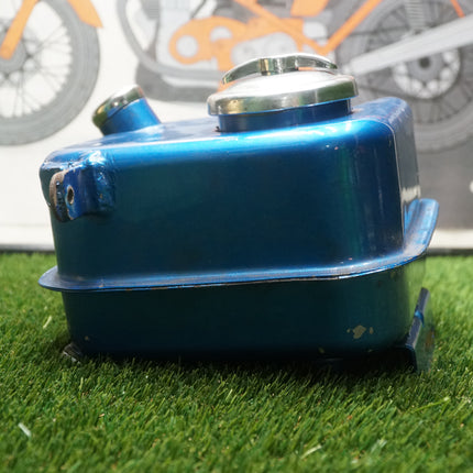 Harley Shovelhead Panhead FL FLH OEM Horseshoe Blue Oil Tank 62504-65