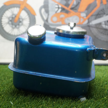 Harley Shovelhead Panhead FL FLH OEM Horseshoe Blue Oil Tank 62504-65