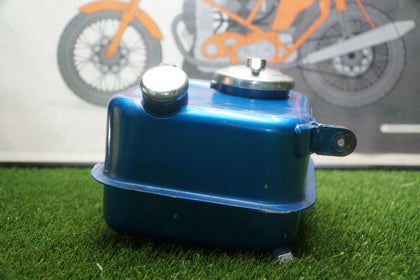 Harley Shovelhead Panhead FL FLH OEM Horseshoe Blue Oil Tank 62504-65 photo 5