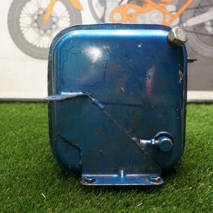 Harley Shovelhead Panhead FL FLH OEM Horseshoe Blue Oil Tank 62504-65