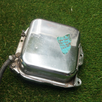 Harley Sportster Ironhead XLCH OEM Chrome Lunchbox Oil Tank 1970-1978