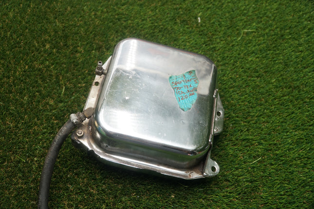 Harley Sportster Ironhead XLCH OEM Chrome Lunchbox Oil Tank 1970-1978
