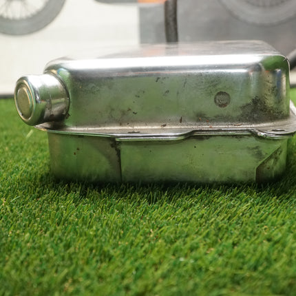 Harley Sportster Ironhead XLCH OEM Chrome Lunchbox Oil Tank 1970-1978