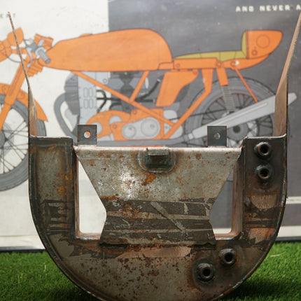 Harley Sportster Rigid Frame Custom Winged Wraparound Oil Tank Restoration Core