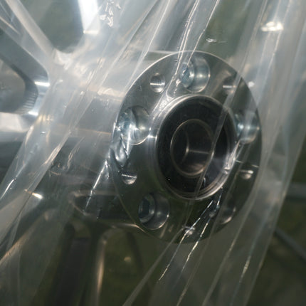 Ultima Manhattan Polished CNC 26x3.5 Dual Disc Front Wheel Harley 37-633