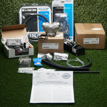 S&S Super E Carb Kit 11-0419 Harley Big Twin EVO 84-99 Sportster 86-03