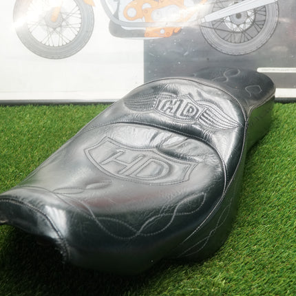 Harley Shovelhead Panhead FL FX Custom Stamped Steel Seat Corbin Mustang LePera