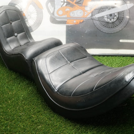 Vintage Harley Shovelhead FLH Custom King and Queen Pillow Top Seat 4-Speed
