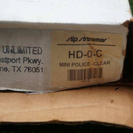 Slipstreamer DS710360 Clear Mini Police Windshield Parts Unlimited Harley