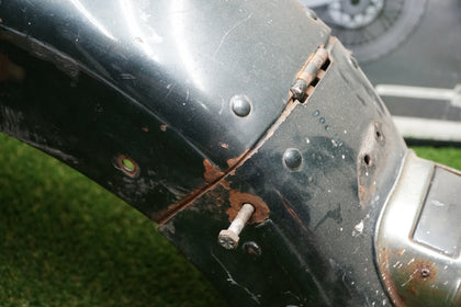 Harley Shovelhead Panhead FL Duo Glide Hinged Rear Fender Tombstone Light Core photo 3