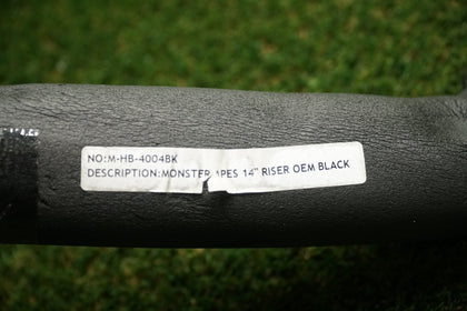 DNA EXTRA WIDE 14" RISE MONSTER BARS BLACK APE HANGERS 1-1/2" HANDLEBARS HARLEY photo 3