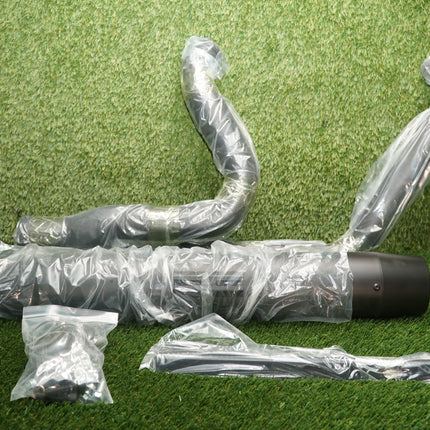 Ultima 60-369 Black 2-Into-1 Competition Exhaust System 95-16 Harley Touring Bagger Dresser FLT FLH FLHT FLHX FLTR FLHR