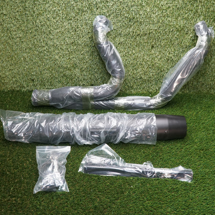 Ultima 60-369 Black 2-Into-1 Competition Exhaust System 95-16 Harley Touring Bagger Dresser FLT FLH FLHT FLHX FLTR FLHR