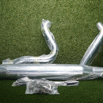 Ultima 60-368 Chrome 2-Into-1 Competition Exhaust Harley Softail 1986-2014