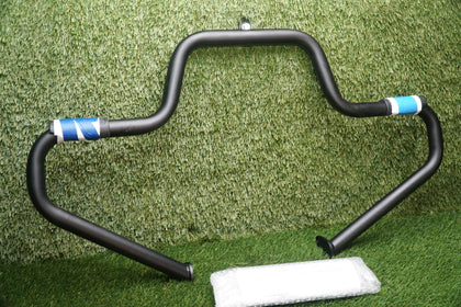 Black Engine Guard Crash Bar Harley Touring Road King Road Glide FLH FLT 1997-2008 photo 3